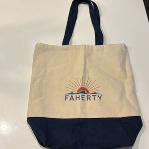 NWOT- Faherty Tote Bag